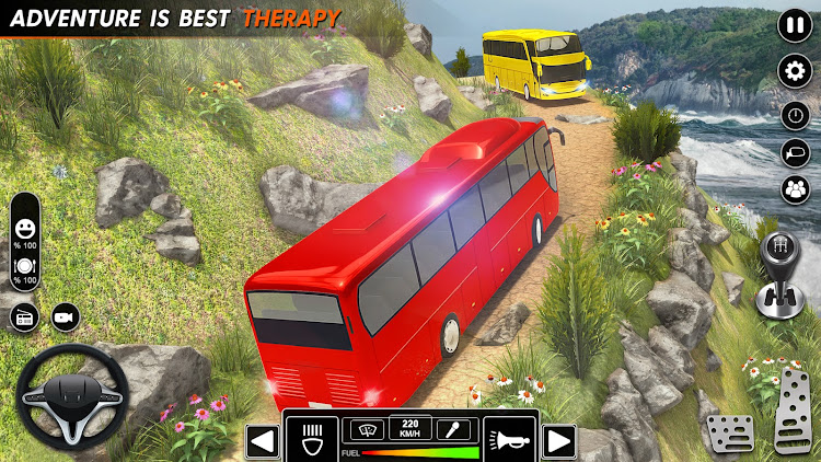 #5. US Coach Bus Simulator Games (Android) By: Gaming Engine