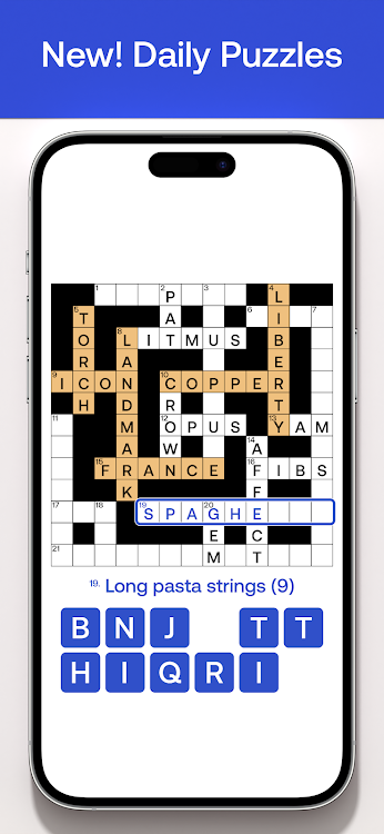 #3. Crossword by puzzling.com (Android) By: puzzling.com