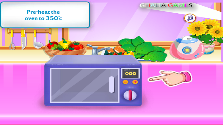 #3. Cake - Cooking Games For Girls (Android) By: ghalia games