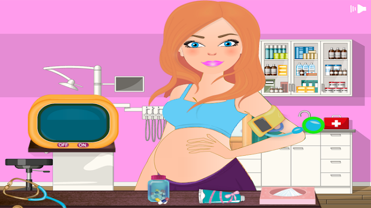 #6. girls game - pregnant mommy (Android) By: ghalia games