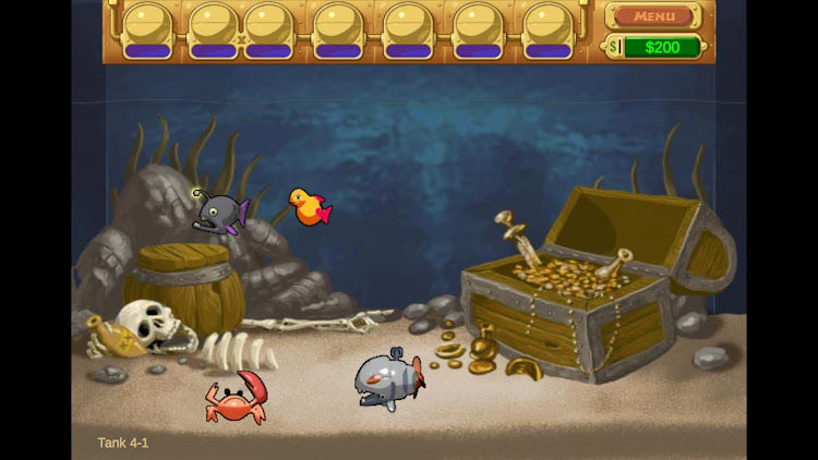 #3. Aquarium Fish vs Alien (Android) By: REDCAT GAMES