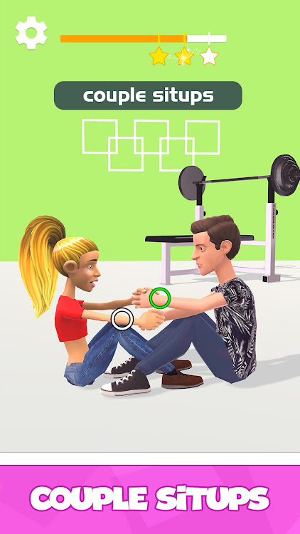 #5. Pose Em : Make Perfect Kiss (Android) By: FunBox Studios