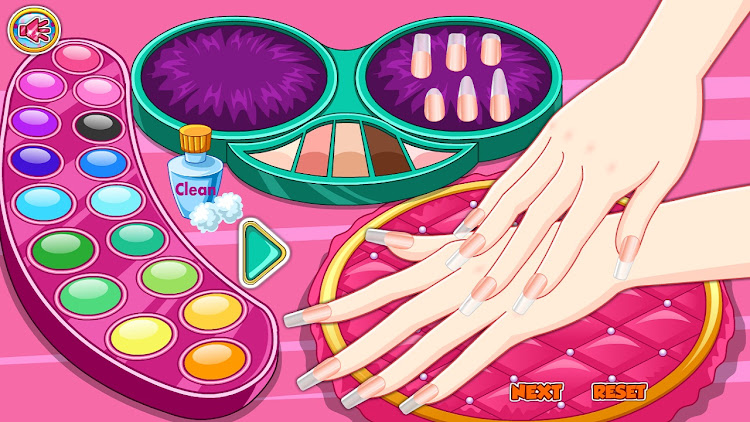 #2. Pretty nail & manicure salon m (Android) By: ghalia games