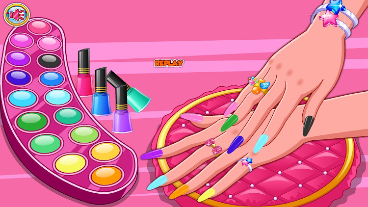 #4. Pretty nail & manicure salon m (Android) By: ghalia games