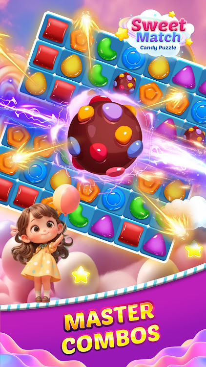 #10. Sweet Sugar: Match 3 Puzzle (Android) By: VSoft Amazing