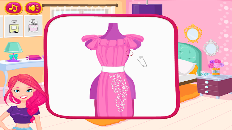 #8. baby dress up games - outfit (Android) By: ghalia games