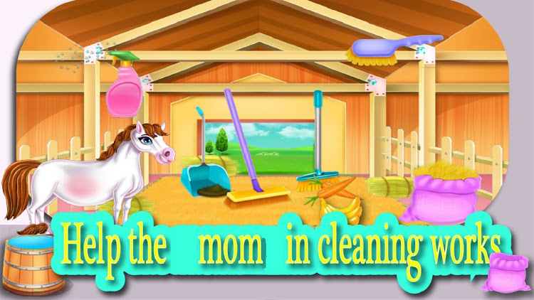 #2. pregnant games for girls - mom (Android) By: ghalia games