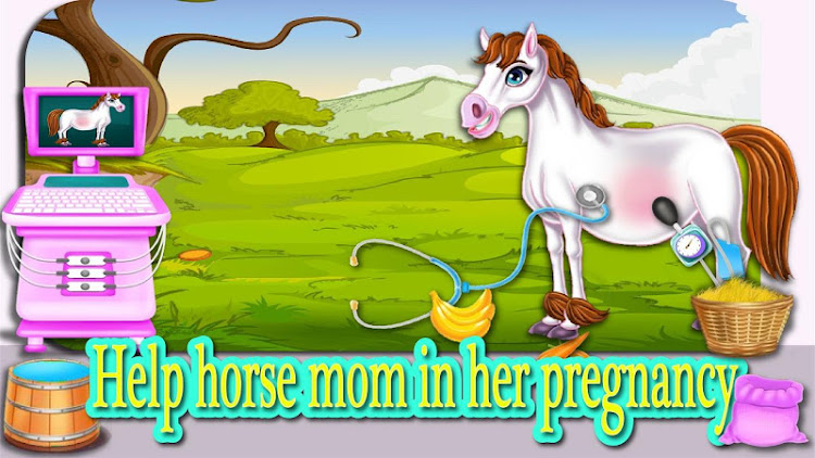 #4. pregnant games for girls - mom (Android) By: ghalia games