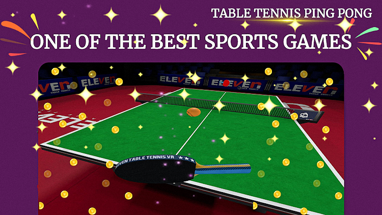 #7. Table Tennis game (Android) By: eric alienor