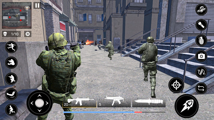 #8. AgentSteve: FPS Shooting Game (Android) By: Ropstam Game Studio