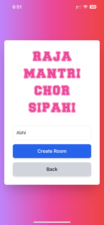 #3. Raja Mantri Chor Sipahi (Android) By: Isha & Abhinav