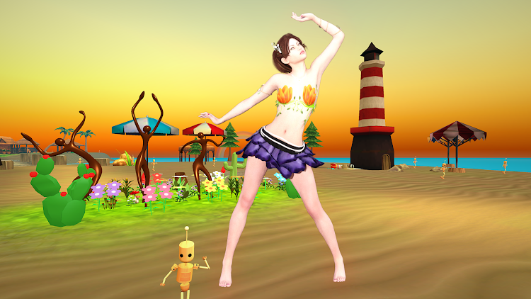 #3. Amazing Beach Dancer [HD+] (Android) By: U'Technologies