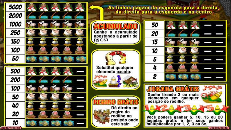 #6. Mundo Rural Caça Niquel Slot (Android) By: BrSystem