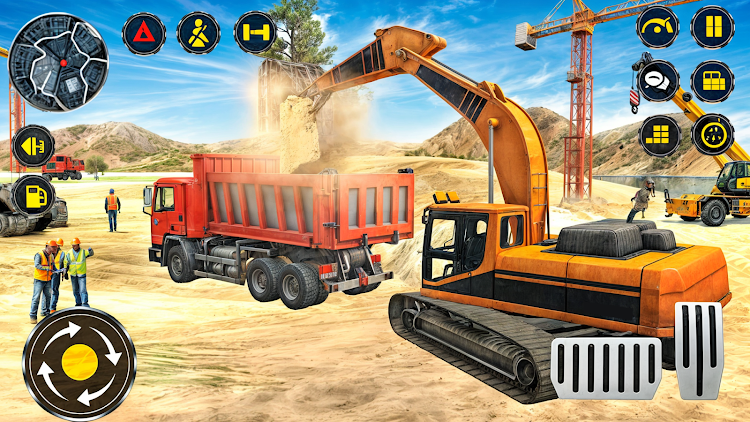 #3. Heavy Excavator Simulator PRO (Android) By: Fazbro