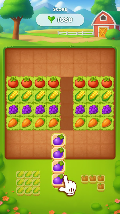 #5. Farm Blocks: Block Puzzle Game (Android) By: Malpa Games