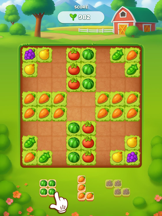 #8. Farm Blocks: Block Puzzle Game (Android) By: Malpa Games