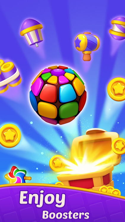 #4. Candy Frenzy - Match 3 Mania (Android) By: Yo App