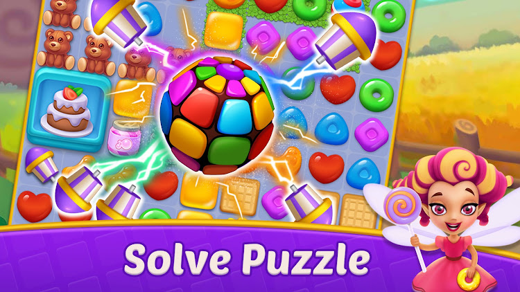 #6. Candy Frenzy - Match 3 Mania (Android) By: Yo App