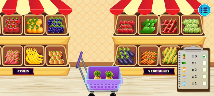 #2. Supermarket Shopping (Android) By: Game Addiction2