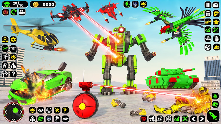 #5. Grand Multi Robot Transform 3D (Android) By: Play Street