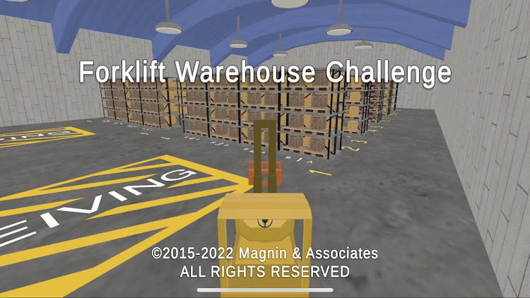 #9. Forklift Warehouse Challenge (Android) By: Magnin & Associates