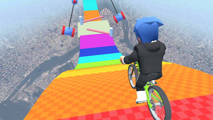 #6. Obby BMX: Bike Challenge (Android) By: Panther Action