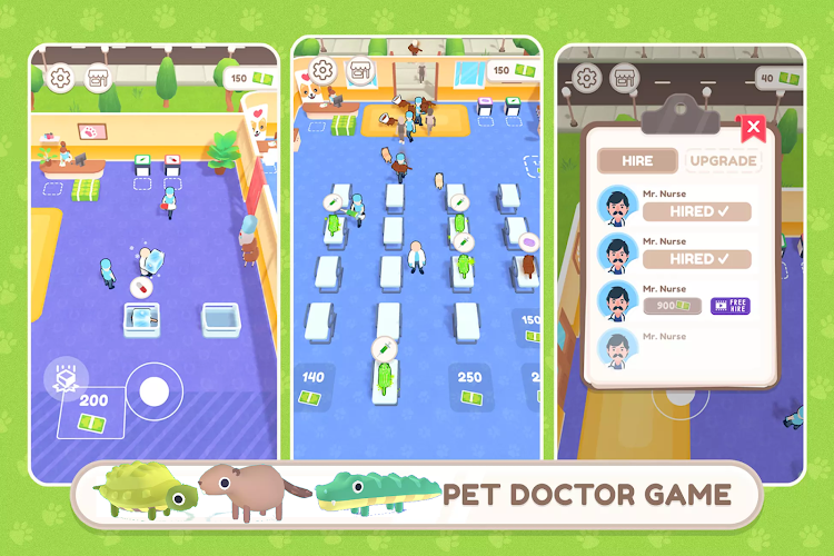 #7. Pet Doctor Care (Android) By: GameSA