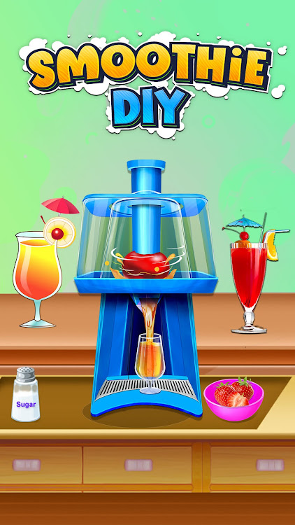 #2. Smoothie Maker: Slushy Juice (Android) By: Leorus Games