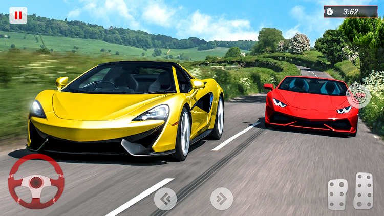 #2. 3D Car Racing Game (Android) By: Techio Hive