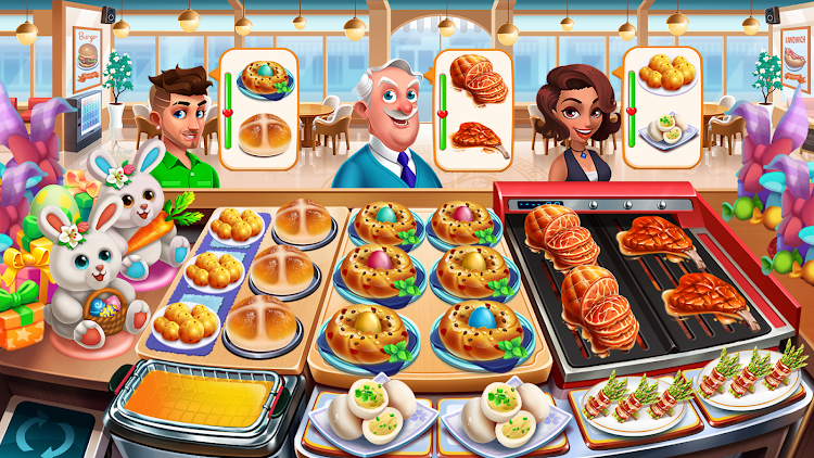 #3. Cooking Seaside - Beach Food (Android) By: TAAP GAME STUDIO