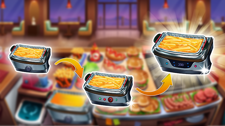 #7. Cooking Seaside - Beach Food (Android) By: TAAP GAME STUDIO