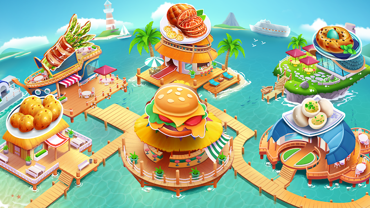 #8. Cooking Seaside - Beach Food (Android) By: TAAP GAME STUDIO