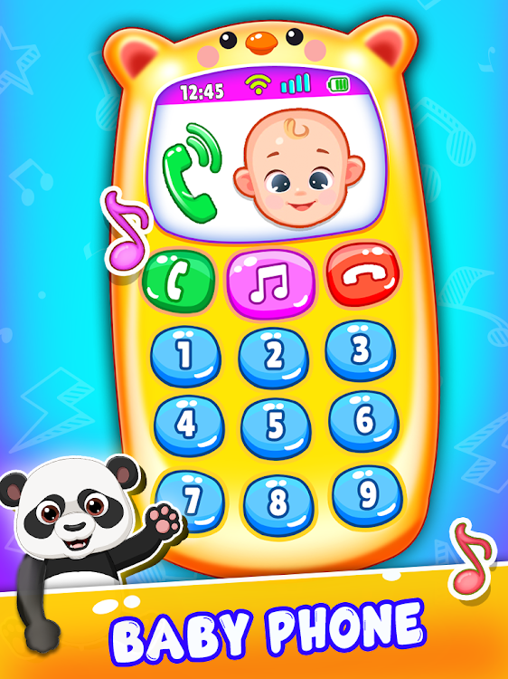 #5. Baby Phone - Kids Mobile Games (Android) By: Technorex Softwares