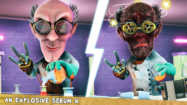 #9. Mad Scientist - Strategy Games (Android) By: Frolics Simulation & Action Games