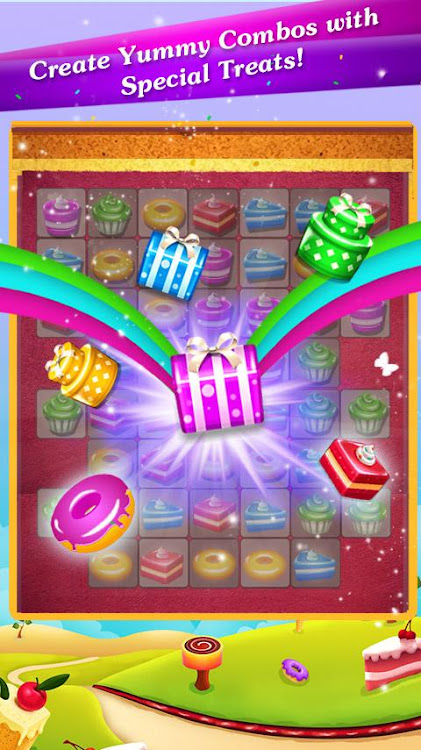 #9. Pastry Mania Match 3 Game (Android) By: Yes Games Studio