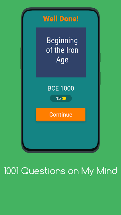 #2. 1001 Trivia Questions (Android) By: Adabassar Studios