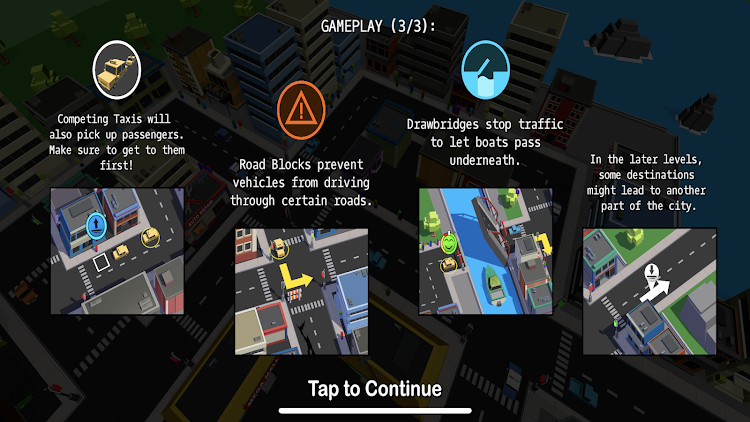 #3. Taxi Rush Hour Challenge (Android) By: Magnin & Associates