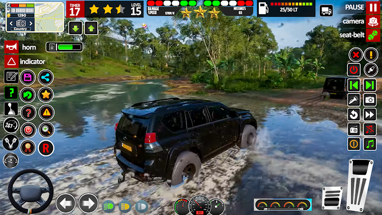 #3. SUV Jeep Driving Games 2024 (Android) By: Twins Inc.