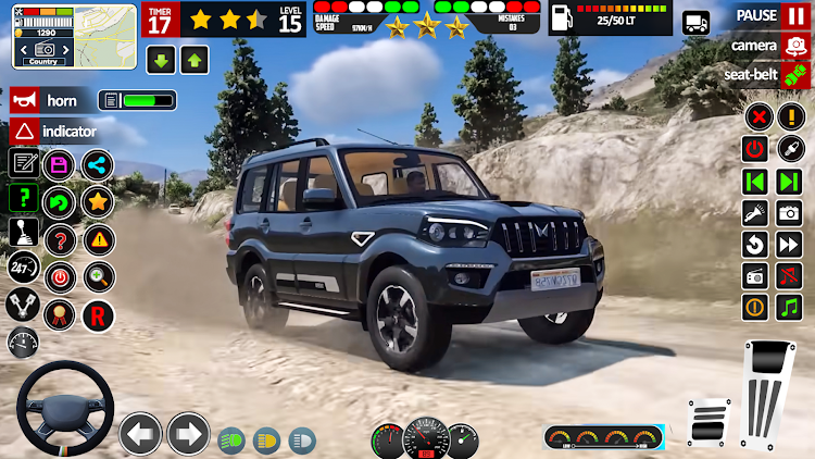 #7. SUV Jeep Driving Games 2024 (Android) By: Twins Inc.