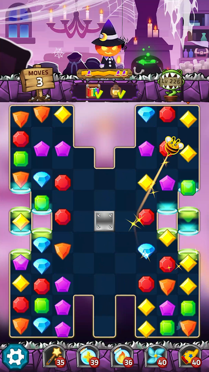 #3. Jewels Witch (Android) By: SnowPig