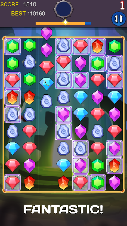 #2. Jewel Blast Gems: Match 3 (Android) By: finik.games