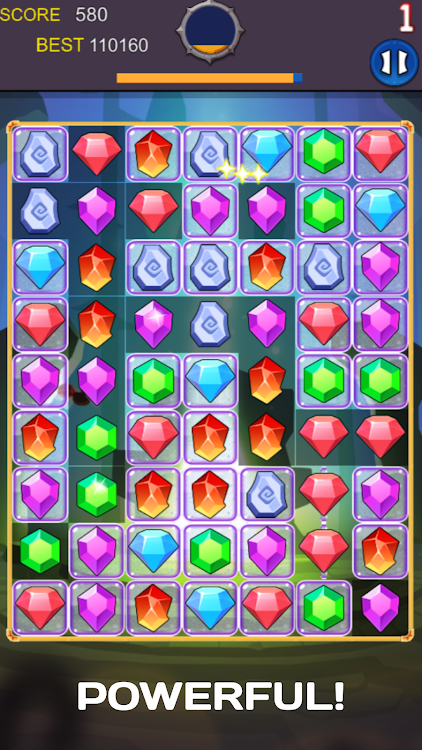 #5. Jewel Blast Gems: Match 3 (Android) By: finik.games