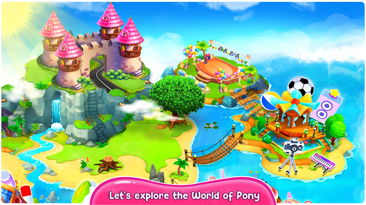 #3. Princess Pony Magical World (Android) By: Koko Zone