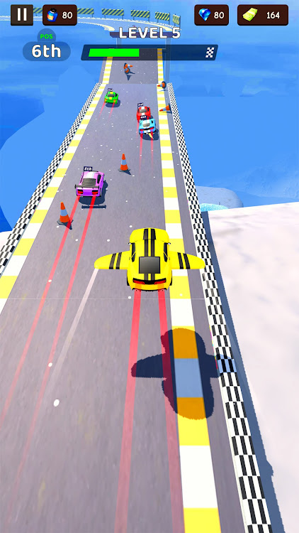 #6. Ramp Car Jumping: Car Stunts (Android) By: Game-Hive Studio