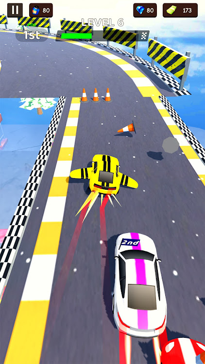 #7. Ramp Car Jumping: Car Stunts (Android) By: Game-Hive Studio