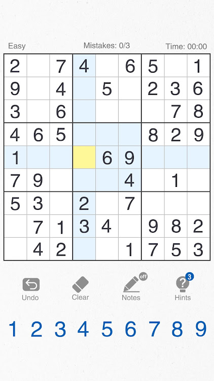 #10. Sudoku-Classic Brain Puzzle (Android) By: Shared Fun