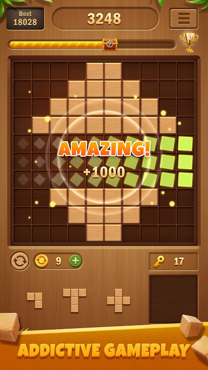 #4. Block Puzzle Wood (Android) By: Apollo Game Studio