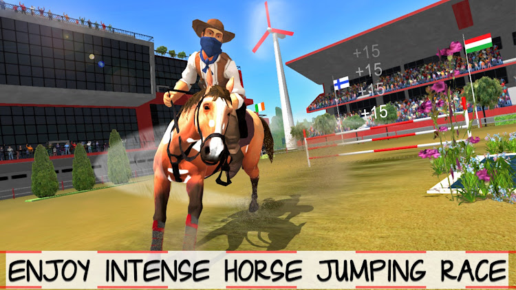 #6. Horse Racing Sprint Fun Games (Android) By: TryFoot Studios