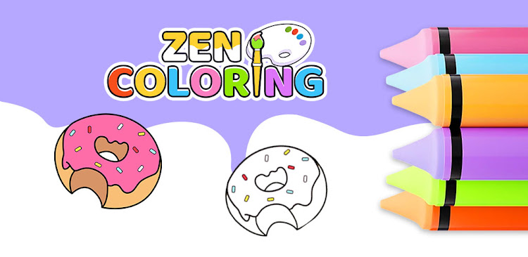 #7. Zen Coloring Happy ASMR ART (Android) By: Metal Man Game