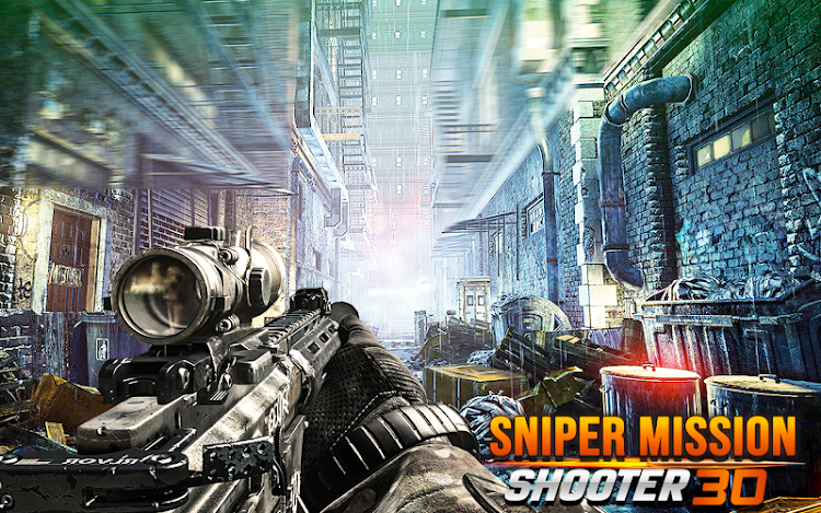 #5. City Sniper 3D Shooting Games (Android) By: skylinkgames